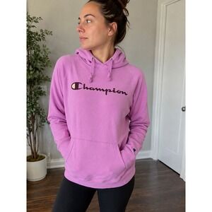 Size S - Champion Pink / Purple Hoodie